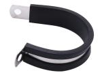 360 Degree Watertight Seal Single Ear Stepless Hose Clamps