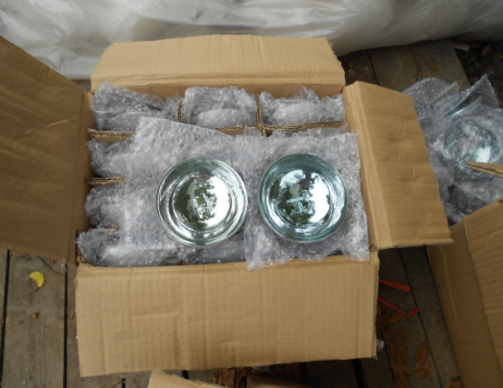 Aluminium Glass Road Stud Cat Eye In Roadway Safety With Yellow LED Color