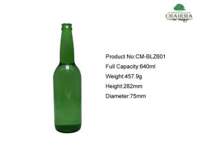 Wholesale 600ml Emerald green Glass beer bottle from china suppliers