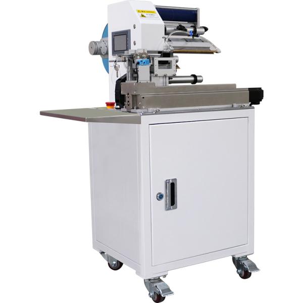 Electric Driven Wire Sticker Folded Flag Labeling Machine for Carton Packaging