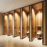 Customizable Stainless Steel Public Bathroom Partitions