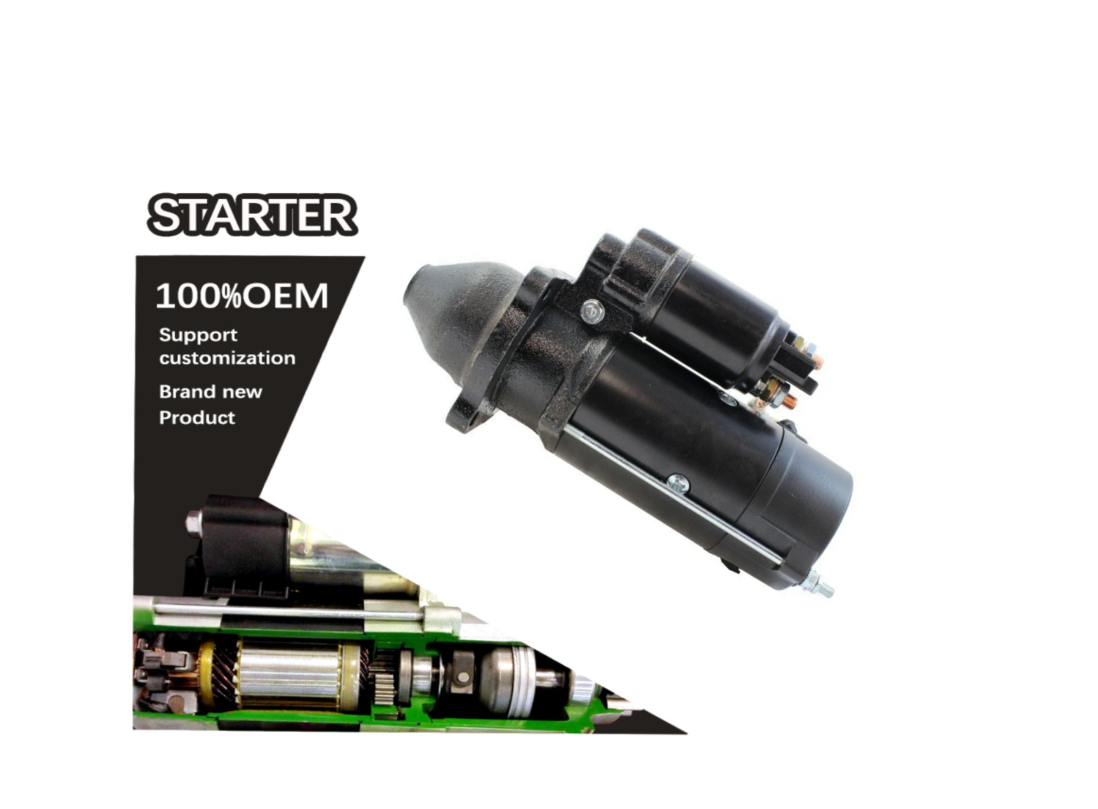 24V 10T CW Starter 5801447085 5801710191 IS1349 11132371 AZF4375 MS719 11132041 AZF4276 11.132.371 11.132.041