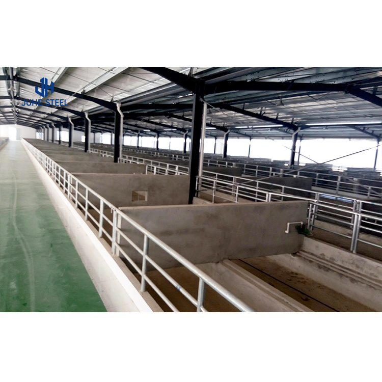 Prefabricated Steel Structure Livestock Shed Height 2-10 Meters For Pig Farm House