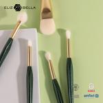 8-piece Wooden Handle Luxury Makeup Brushes Rose Gold Ferrule Cosmetic Brush Set