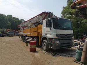 Wholesale Orange 62m Concrete Pump Truck Concrete Boom Pump Heavy Equipment 15200*2500*4000mm from china suppliers