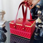 Drawstring Sealing Gift Package Custom Logo Paper Bag for Luxury Gifts