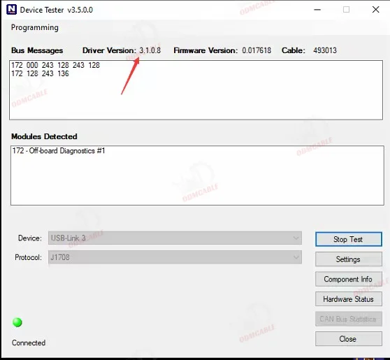 Truck Diagnostic Tool USB Link Software Scanner for NEXIQ 125032 Excavator USB Link 3 with F110 Tablet