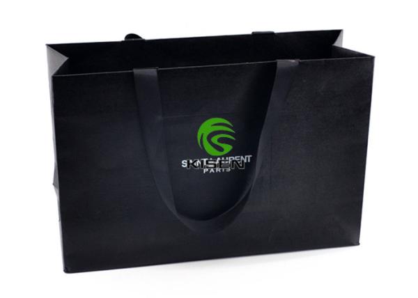 Die Cut Large Paper Shopping Bags , Clothing / Garment Custom Luxury Shopping