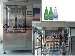 2KW SS304 Mineral Water Bottle Filling Machine , 16BPM Beer Can Filling Machine