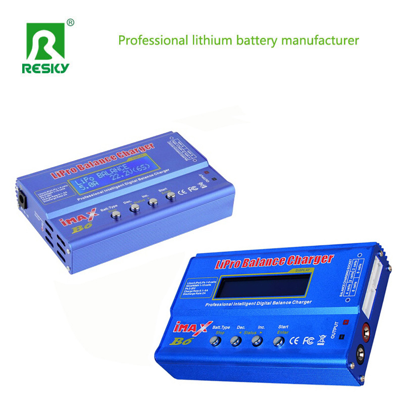 Digital LCD Fast RC Battery Balance Charger IMAXB6 80W 6A For RC Lithium Battery