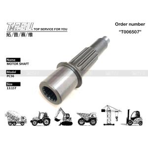 Wholesale FUMHSH-1-2412 Energy Mining PC56 Excavator Travel Motor Shaft with Availability Resistance Wear And Tear from china suppliers