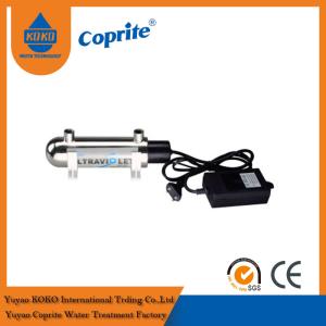 Wholesale 4W 0.25GPM 304 Stainless Steel Ultraviolet Water Purification System from china suppliers