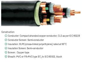 Wholesale Copper Conductor XLPE Insulated Power Cable from china suppliers