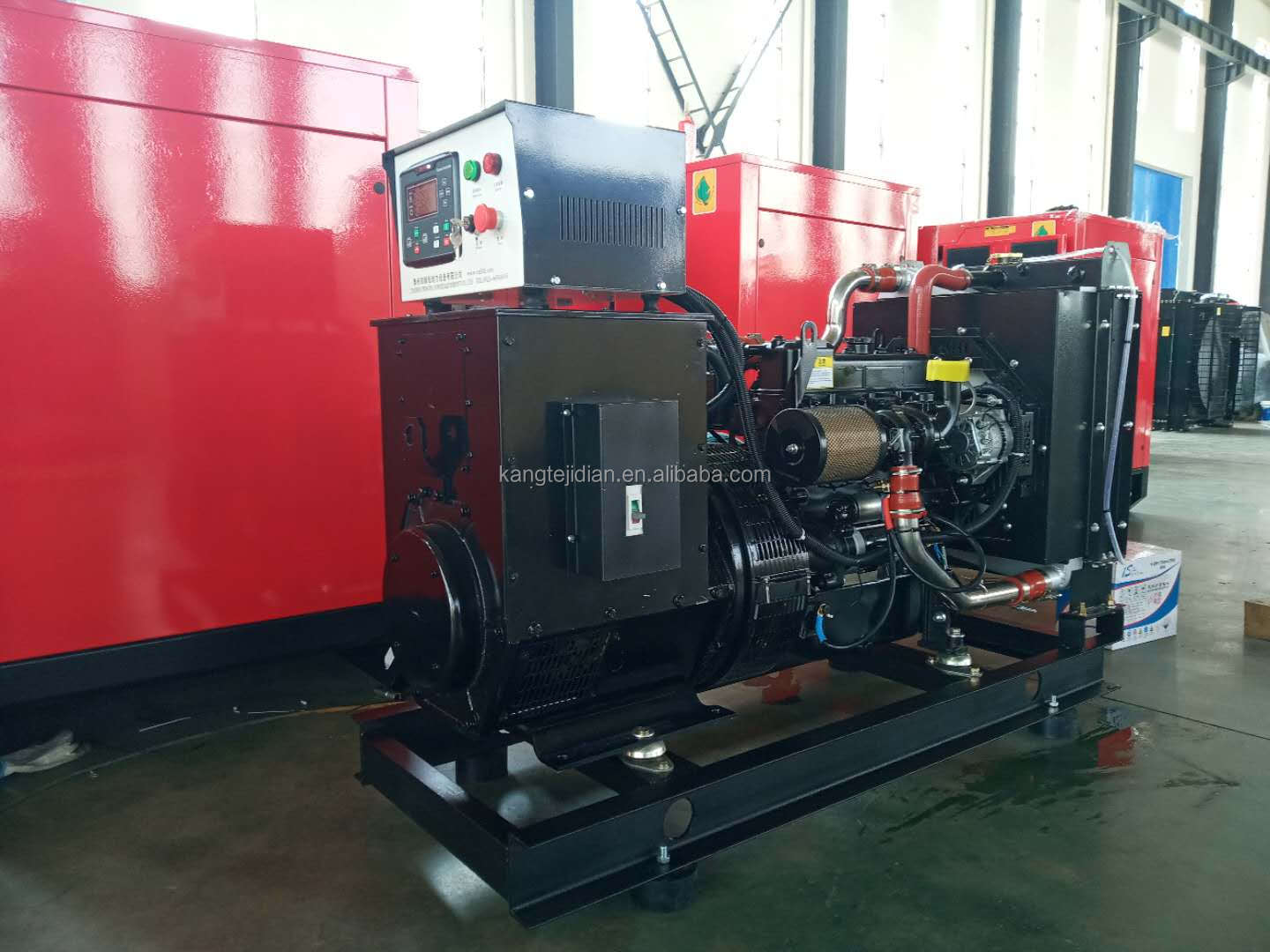 60Hz 60kw 75kva Electric Generator with Weichai WP4.1D80E201 and Deepsea Controller