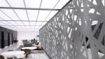 Powder Coating Aluminum Perforated Panels For Hotels/Villa/Lobby Interior
