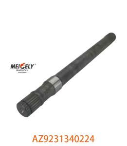 Wholesale SINOTRUK HOWO TRUCK Half Shaft Right Steel Component AZ9231340224 from china suppliers