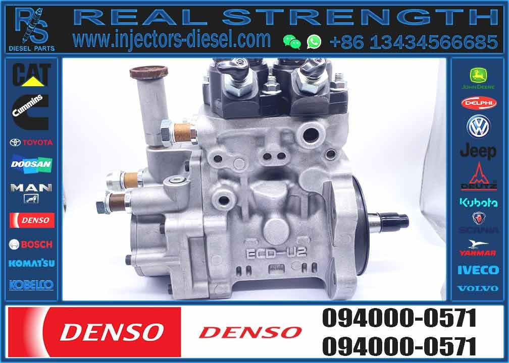 Common Rail Injection Pump 094000-0571 for Komatsu PC350-7 PC400-7 Fuel Injection Pump 094000-0571
