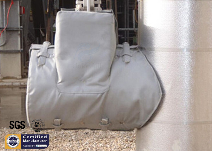 High Performance Removable Fiberglass Insulation Jacket Flange Valve Protect Cover