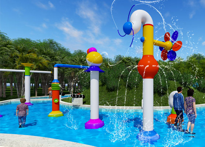 Cute Beautiful Aqua Splash Water Park Fit Commercial Spray Park Splash