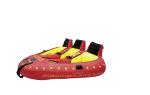 Modern Inflatable Boat 3 Person Towable Tube Ski Towable Water Tubes 102''