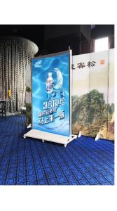 Wholesale Floor Standing Transparent Glass Led Display / Commercial Advertising Led Display Screen from china suppliers