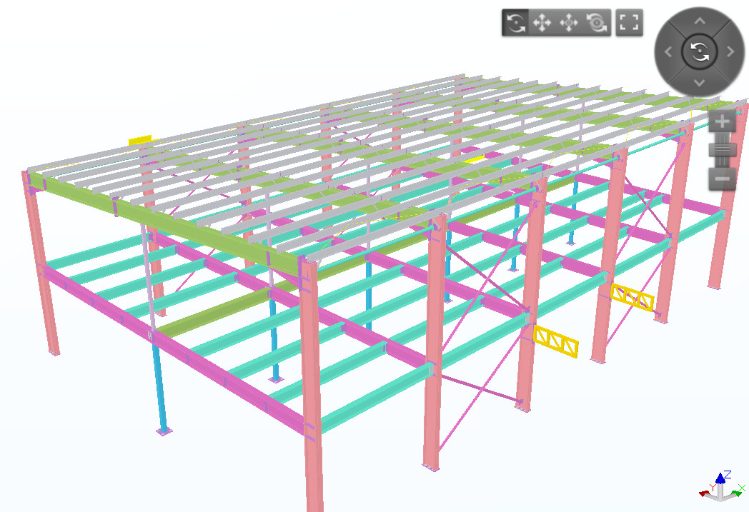 Structural Steel Framework Building Construction Multi Storey High Strength