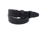 Heavy Duty Mens Casual Brown Leather Belt With Classic Buckle 1 1/4“ Width