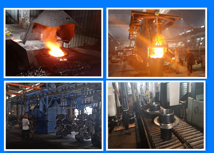 Gear Box TS-16949 GG25 Foundry ast Iron Casting for recycle machinery