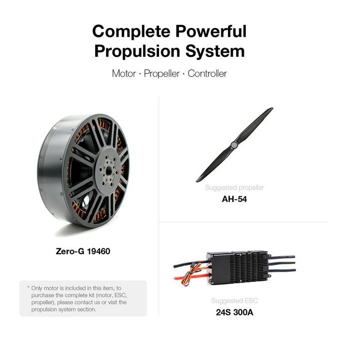 19460 Brushless Drone Motor Unmanned Aircraft Motor 100V For Precision Maneuvers
