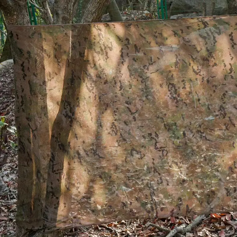 3x3 4x4 2x3 Military Camouflage Net Shading Sunshade Sunscreen Thickening Encryption Anti-Satellite Greening