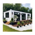 40ft Easy Installation Glass Door Prefabricated Living Container Room for Hotel
