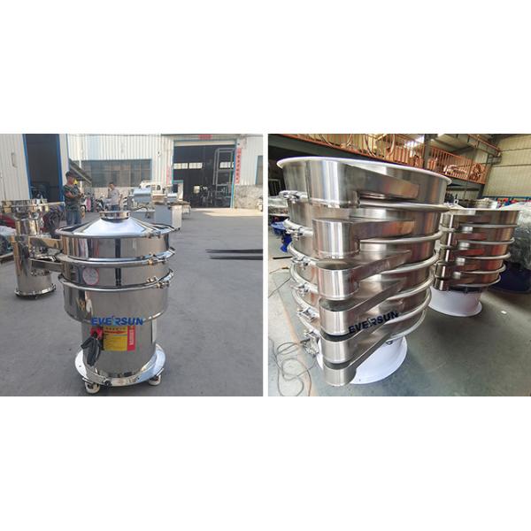 High Capacity Powder Separation Powder Sifter Machine With 1-5 Layers