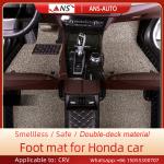 Slip Resistant Car Leather Mat , XPE Sponge Leather Car Floor Mats
