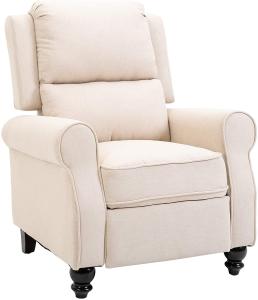 Wholesale Modern Manual Recliner Living Room Armchair Sofa With Retractable Footrest from china suppliers