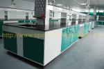 Black color laboratory bench top resist strong alkalies laboratory furniture