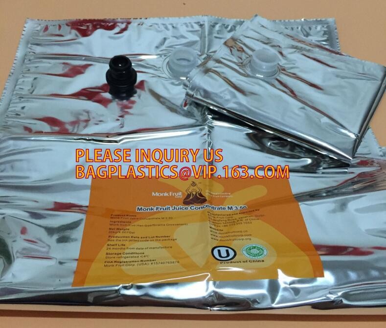 customized design standup fresh Juice bag in box,Fresh Juice Packaging Plastic Bags with Customers' Logo BAGPLASTICS PAC