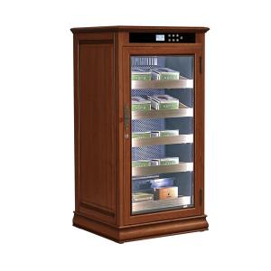 Wholesale Digital Touch Screen Natural Wood Electric Cigar Humidor Cabinet Cooler from china suppliers