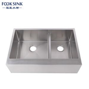 Wholesale Farmhouse Apron Front Stainless Steel Kitchen Sink With Long Using Life from china suppliers