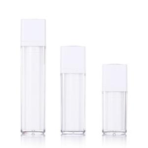 Wholesale Twist Up Airless Bottle Travel Size 15ML 30ML 50ML For Foundation Serum from china suppliers