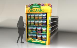 Wholesale Foldable End Cap Shelving Eye Catching Promotional Paper Power Wing from china suppliers