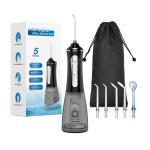 Rechargeable Cordless Water Flosser 2500mAh Battery Pressure Adjustment For