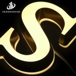outdoor hanging signage letters acrylic letter sign board led backlit sign