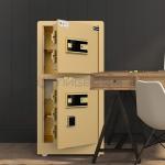 Fingerprint Digital Lock Home Safety Safe Box H1000mm Gold YB/RS-100D