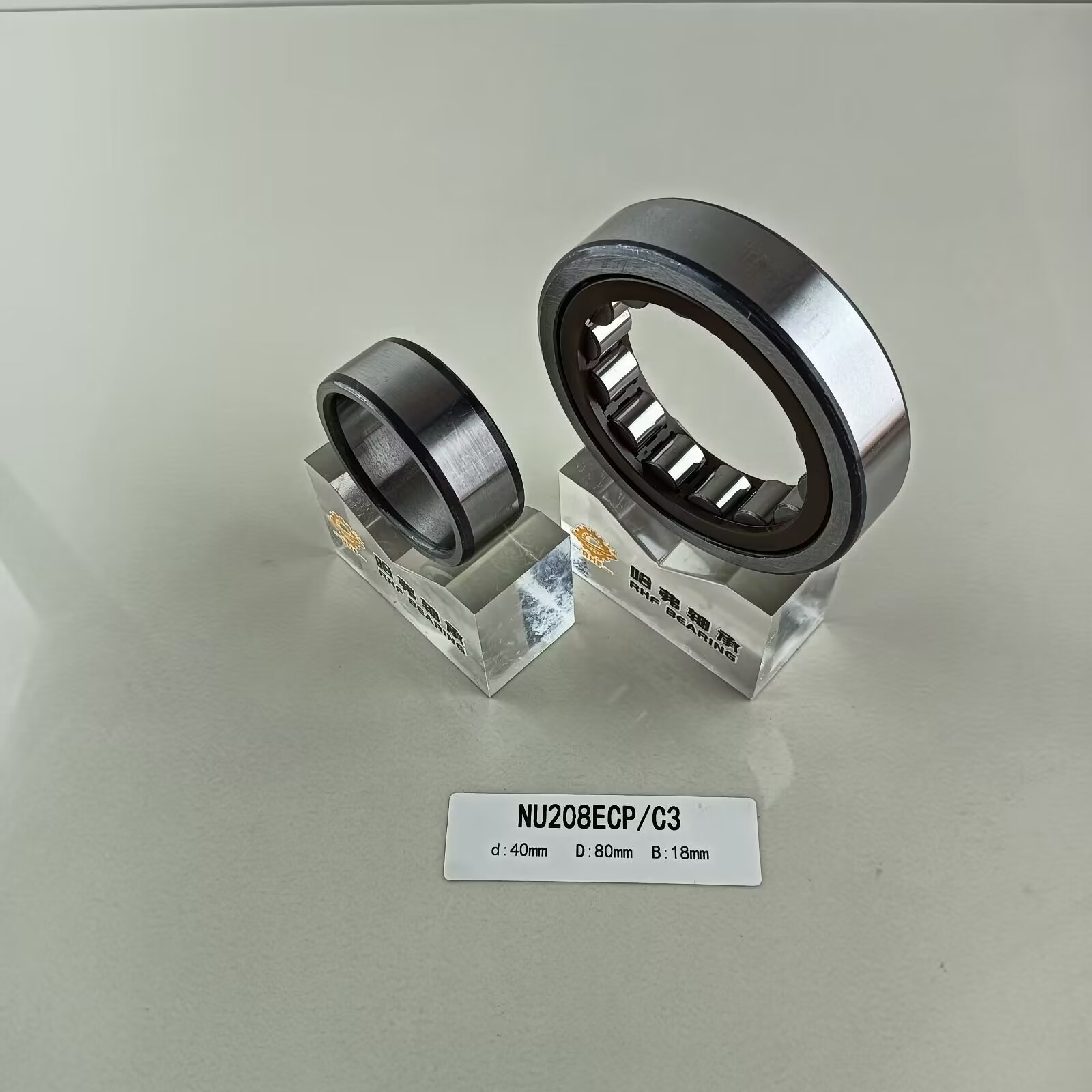 NU/NJ/NF208ECP Cylindrical Roller Bearing 40*80*18mm for Pharmaceutical Industry