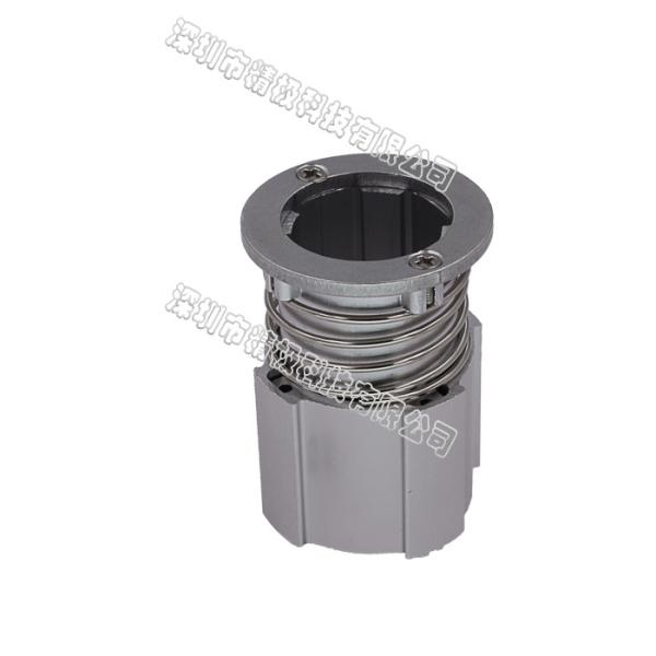 AL-57 Anodizing Female Aluminum Tubing Connectors Fitting Joint Of Pipe Rack