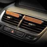 Custom Logo Car Aroma Diffuser Lasting Fragrance Natural Wood Car Vent Air