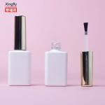 Round 15ml Gel Nail Polish Bottles Customized Logo For Brush And Cap