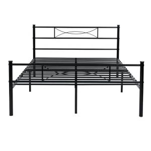 Wholesale Black Wrought Iron Bed , Wrought Iron Platform Bed For Hotel Family from china suppliers