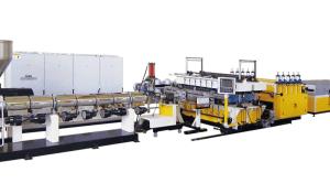 Wholesale 350kg H Cross Section Plate PE Pp Hollow Sheet Extrusion Line from china suppliers