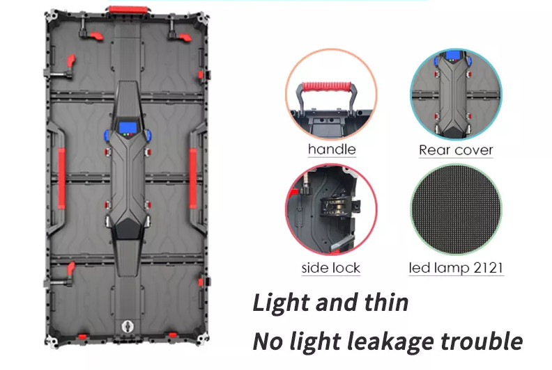 P2.6 P3.91 P4.81 Background HD Led Display Rental For Stage Concert 3840hz